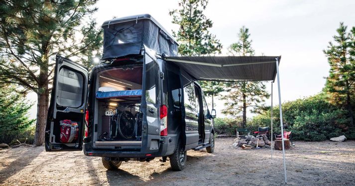 Ford Transit Cargo Van Camper Conversion. Best Vans To Live In Full Time