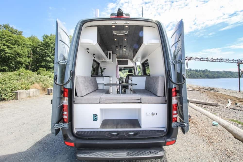 Freedom Vans - Bellingham, Washington van interior | Best Vans To Live In Full-Time